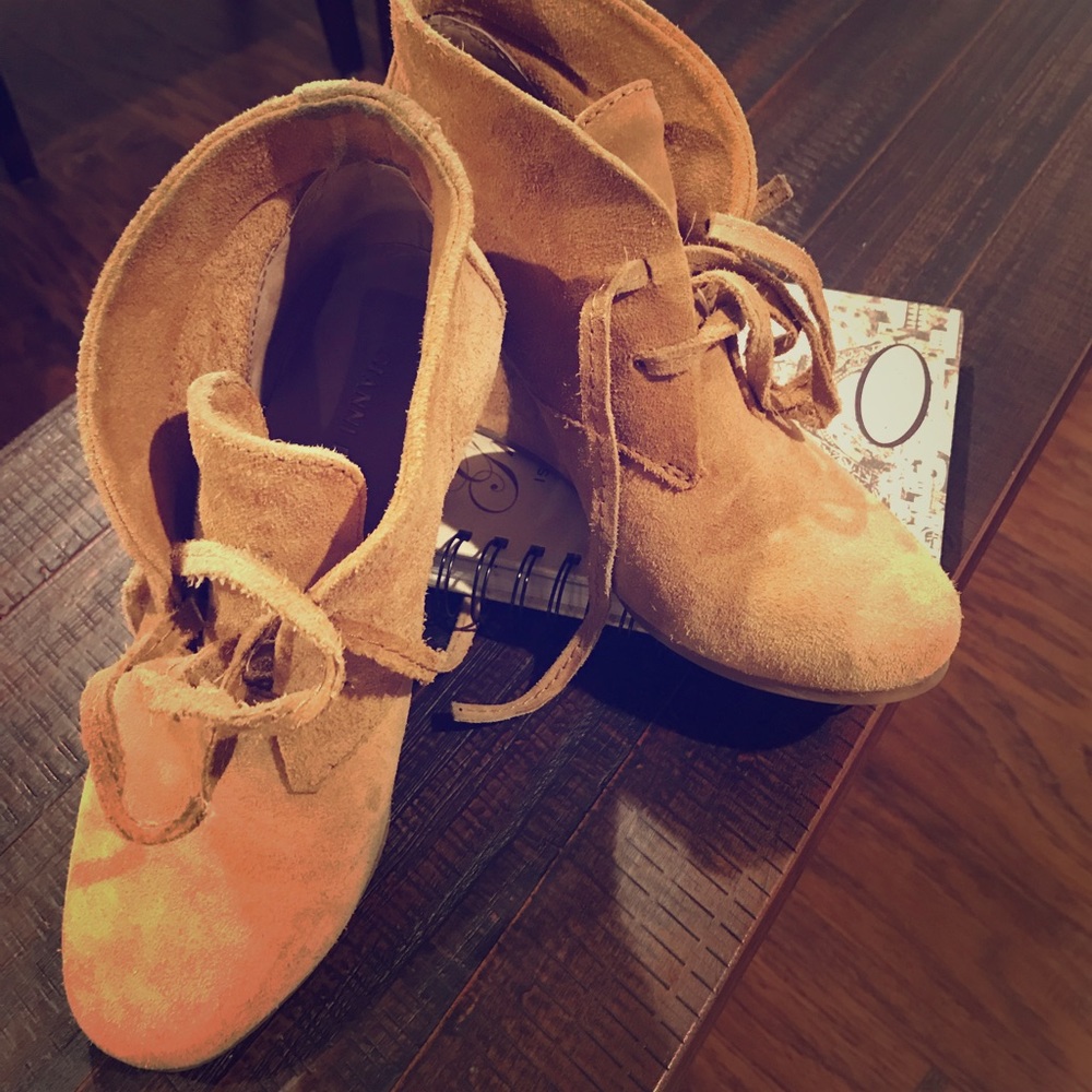 Tan Booties